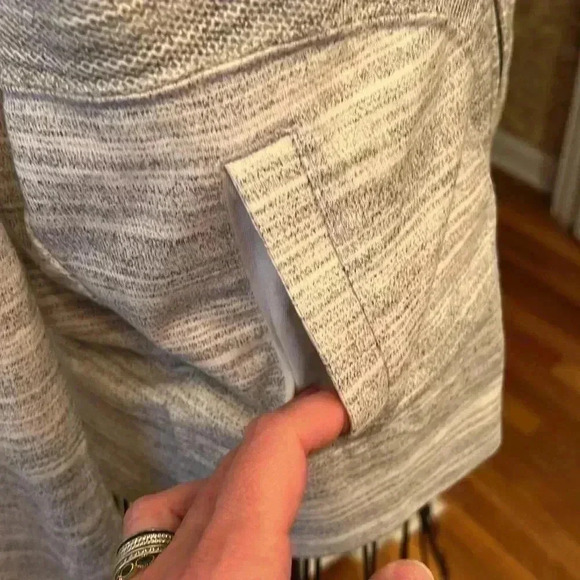 Nike Women's AV15 Knit Track Jacket in White/Gray-Sz M - Picture 6 of 8